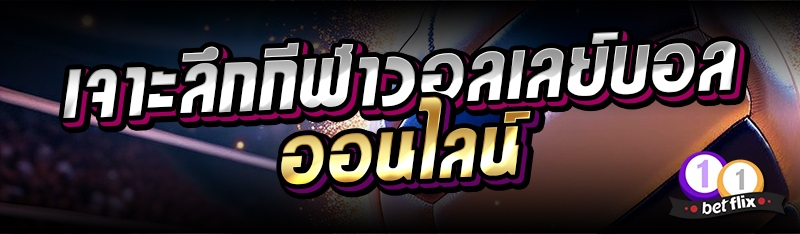 เจาะลึกกีฬาวอลเลย์บอลออนไลน์
