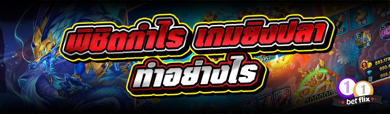 พิชิตกำไร เกมยิงปลา ทำอย่างไร